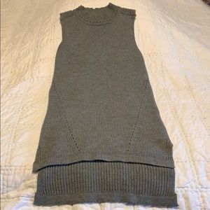 Moral Fiber gray sweater dress. Size L